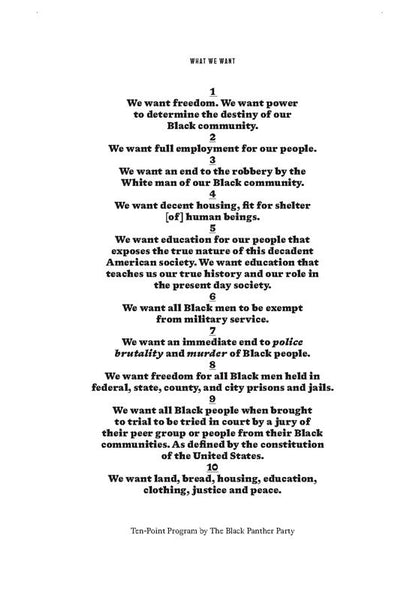 Freedom! The Story of the Black Panther Party