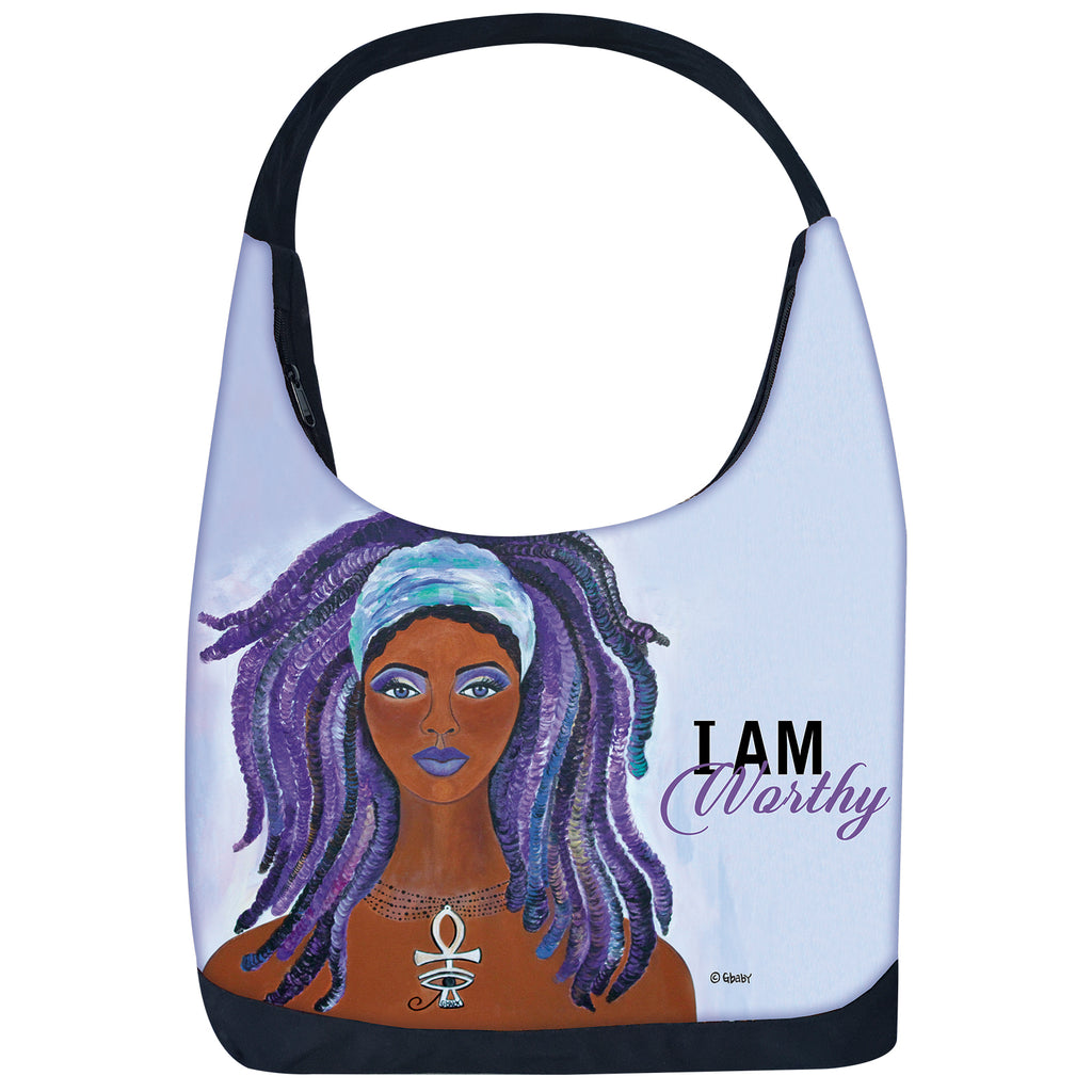 I Am Worthy Hobo Bag