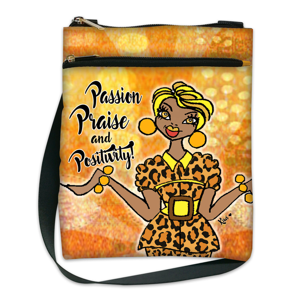 Passion, Praise & Positivity Travel Purse