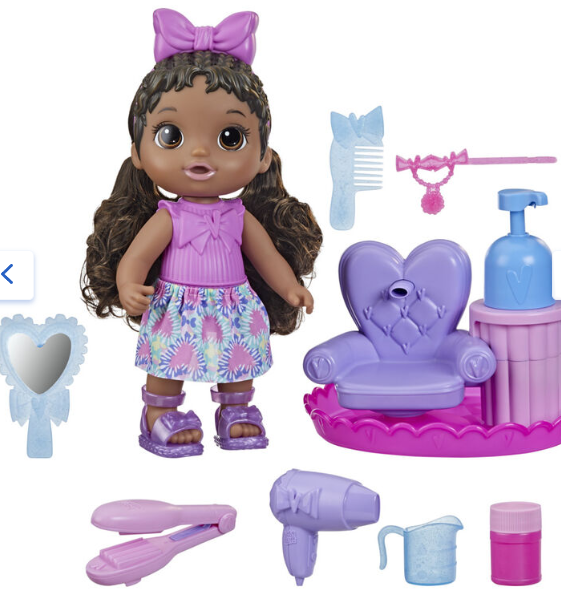 Baby Alive Sudsy Styling doll