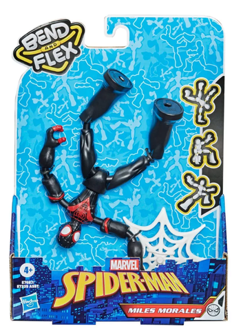 Marvel Spider-Man Bend and Flex Miles Morales Action Figure