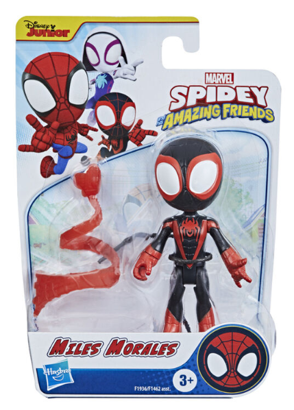 Marvel Spidey and His Amazing Friends Miles Morales Hero Figure