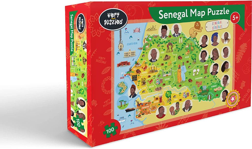 Senegal Map Jigsaw Puzzle
