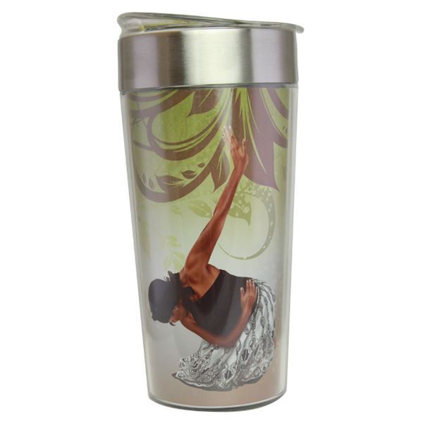 She Who Kneels African American Travel Mug