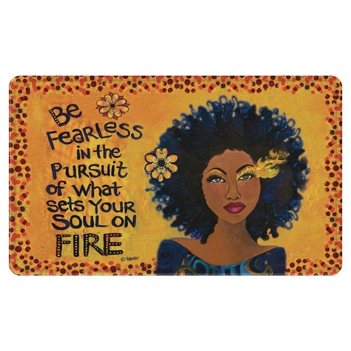 Soul on Fire Memory Foam Floor Mat