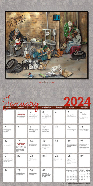 The Art of Annie Lee 2024 Wall Calendar