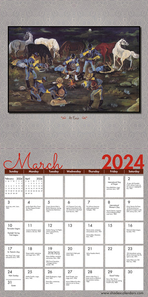 The Art of Annie Lee 2024 Wall Calendar