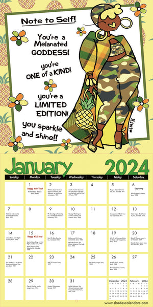 Be Your Own InspHERation 2024 Wall Calendar