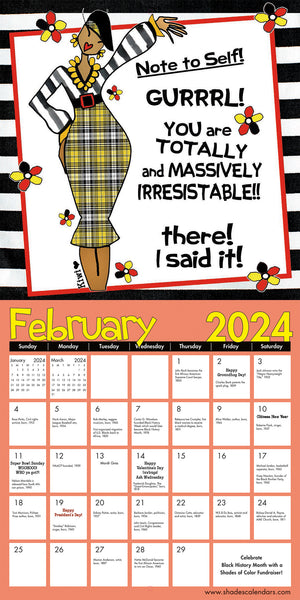 Be Your Own InspHERation 2024 Wall Calendar