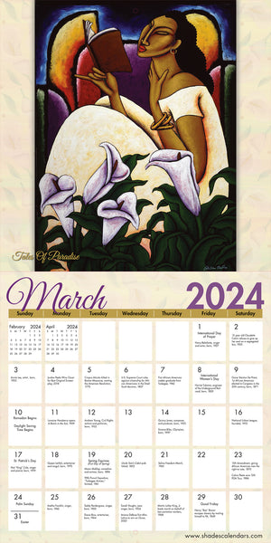 LaShun Beal Collection 2024 Wall Calendar