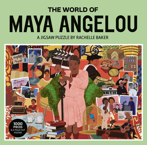 The World of Maya Angelou 1000 Piece Puzzle