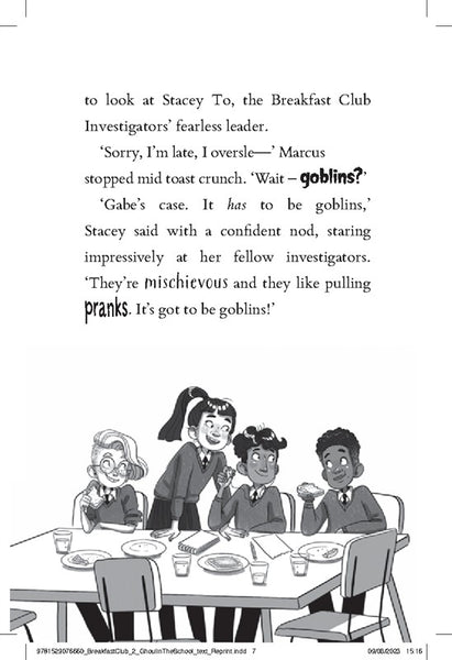The Breakfast Club Adventures: The Ghoul in the School #2