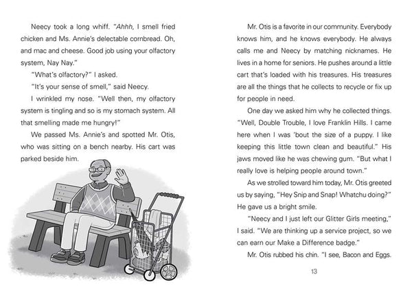 Neecy and Nay Nay and the Glitter Girls (Neecy and Nay Nay #2) (A Little Bee Books Chapter Book Series)
