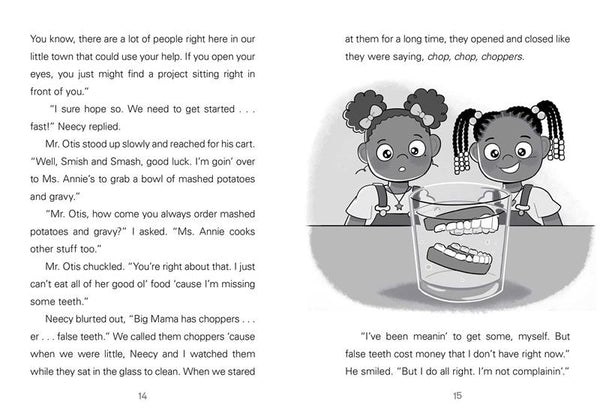 Neecy and Nay Nay and the Glitter Girls (Neecy and Nay Nay #2) (A Little Bee Books Chapter Book Series)