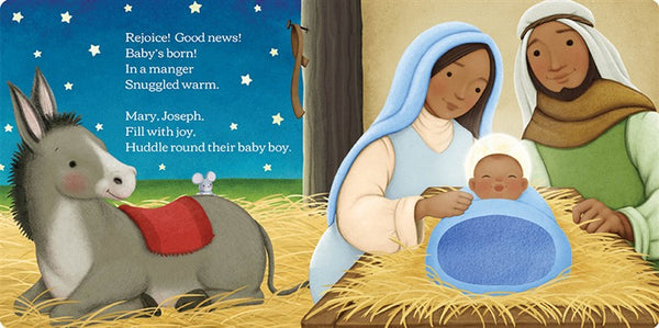 Christmas in the Stable (Touch-and-Feel Board Book)