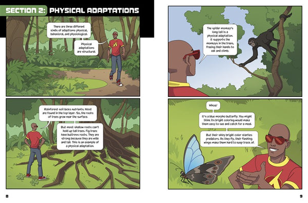 Uncovering Adaptations in Max Axiom's Lab