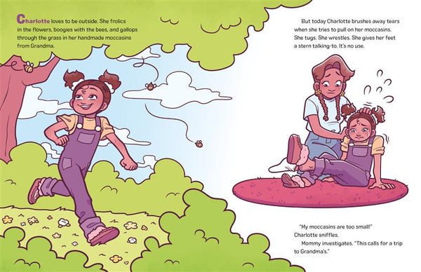 Charlotte's New Moccasins