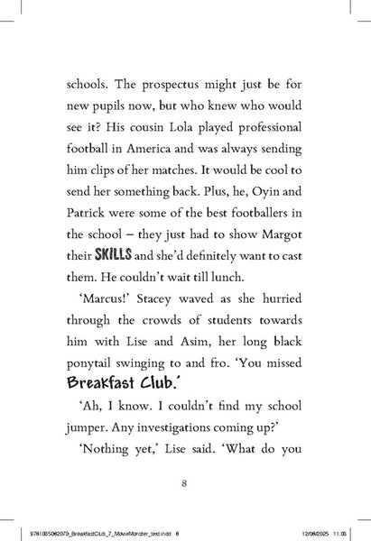 The Breakfast Club Adventures: The Movie Monster #7