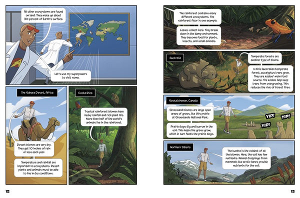 Unearthing Ecosystems in Max Axiom's Lab