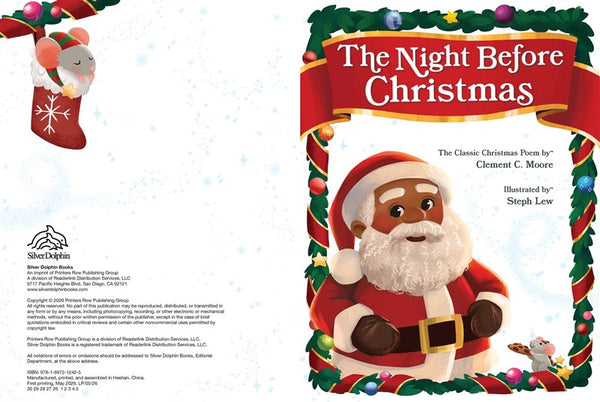 The Night Before Christmas with Letter to Santa and Stickers