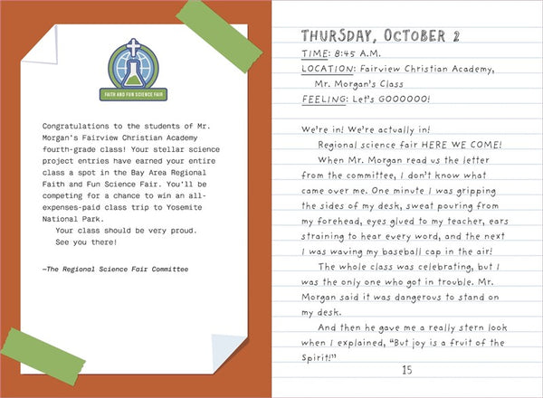 David's Diary #2: The Science Fair Sabotage