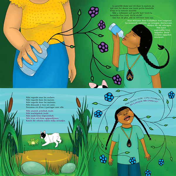 Nibi a soif, très soif (version bilingue)