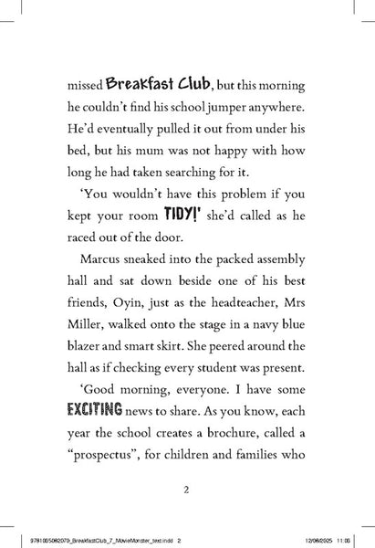 The Breakfast Club Adventures: The Movie Monster #7
