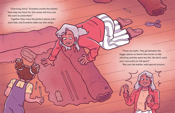 Charlotte's New Moccasins