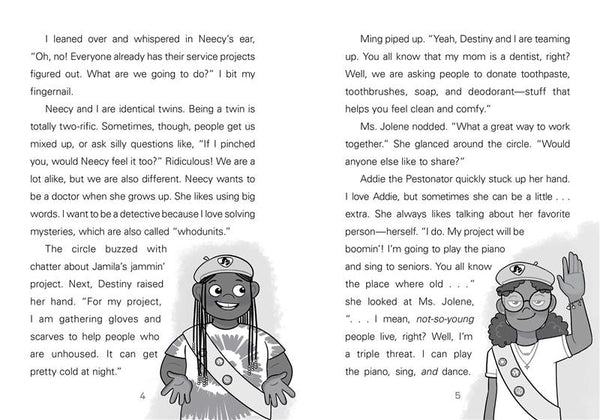 Neecy and Nay Nay and the Glitter Girls (Neecy and Nay Nay #2) (A Little Bee Books Chapter Book Series)