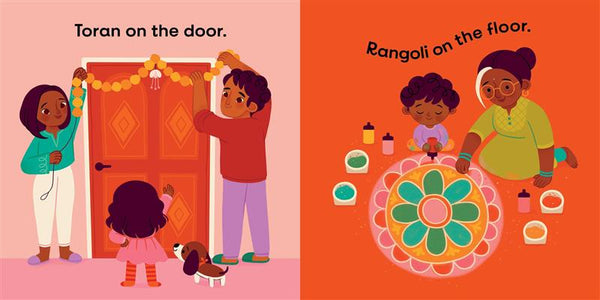 Diwali: Love and Light (An Our Neighborhood Series Board Book for Toddlers Celebrating Hindu Culture)