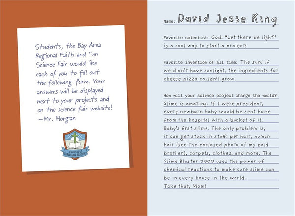 David's Diary #2: The Science Fair Sabotage