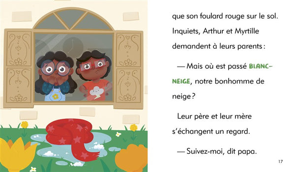 Mais où est passé notre bonhomme de neige?