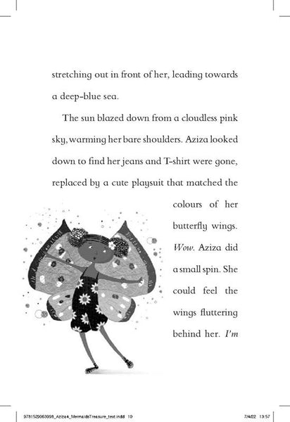 Aziza's Secret Fairy Door and the Mermaid's Treasure