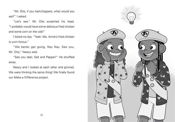 Neecy and Nay Nay and the Glitter Girls (Neecy and Nay Nay #2) (A Little Bee Books Chapter Book Series)