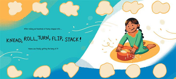 Veena and the Red Roti