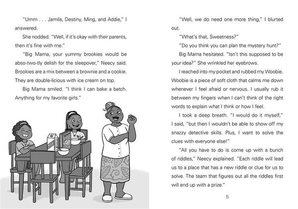 Neecy and Nay Nay and the Mystery Sleepover (Neecy and Nay Nay #4) (A Funny Chapter Book Series About Twin Girls)