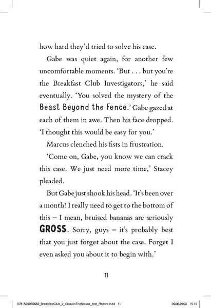 The Breakfast Club Adventures: The Ghoul in the School #2