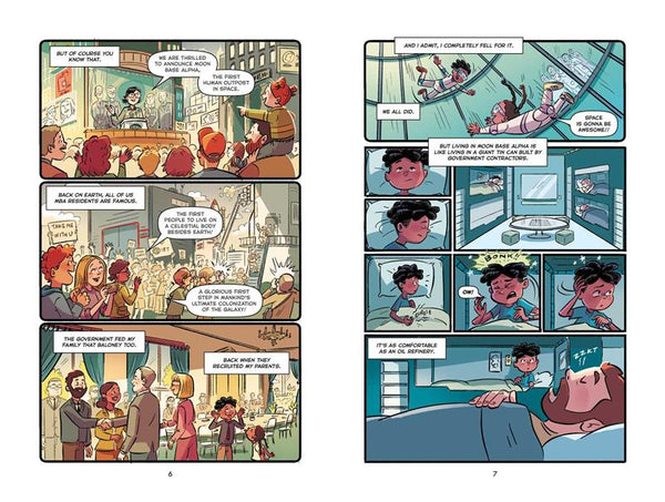 Space Case the Graphic Novel