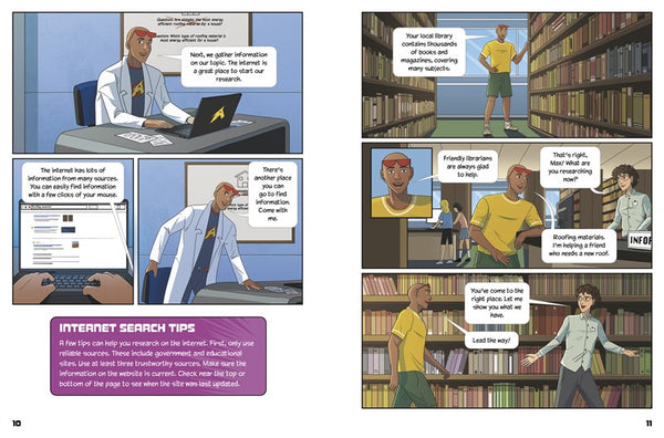 Examining the Scientific Method in Max Axiom's Lab