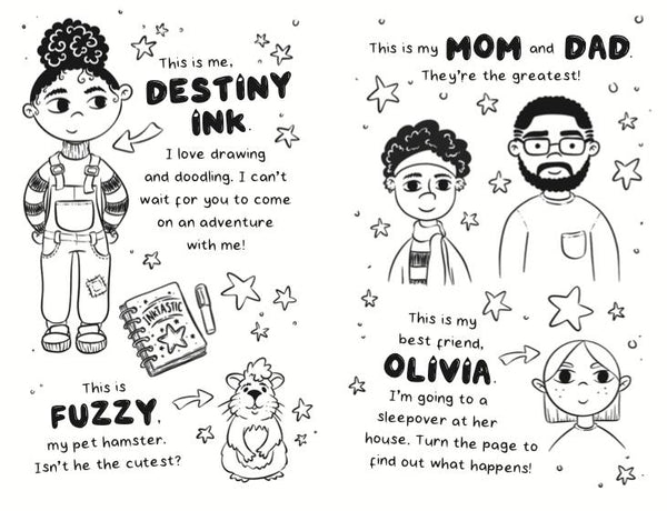 Destiny Ink: Sleepover Surprise