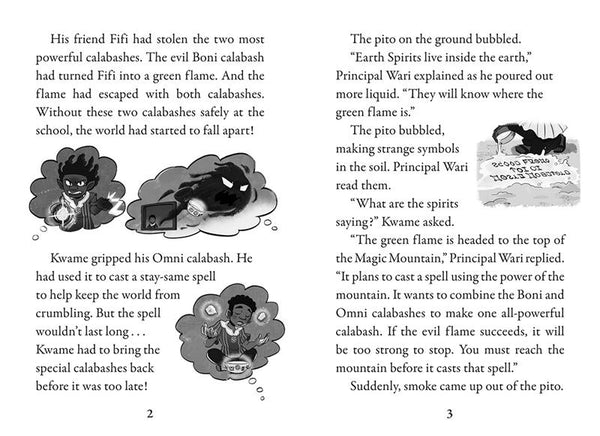Race to the Magic Mountain: A Branches Book (Kwame's Magic Quest #2)