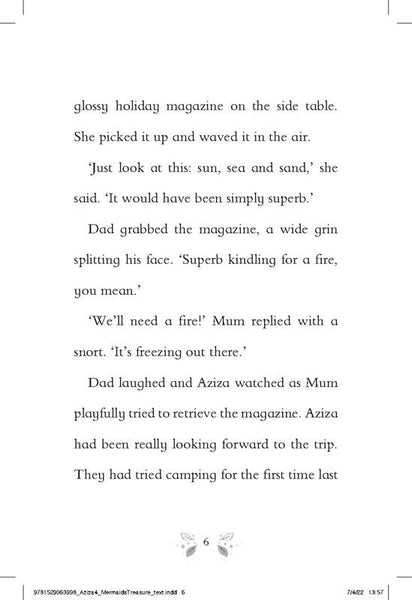 Aziza's Secret Fairy Door and the Mermaid's Treasure