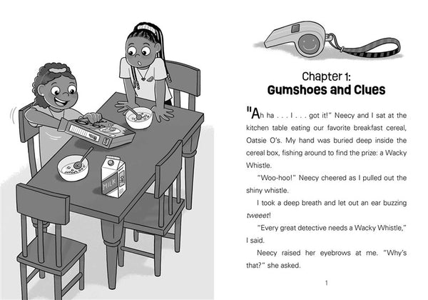 Neecy and Nay Nay and the Mystery Sleepover (Neecy and Nay Nay #4) (A Funny Chapter Book Series About Twin Girls)