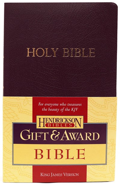 KJV Gift &amp; Award Bible, Purple (Imitation Leather)