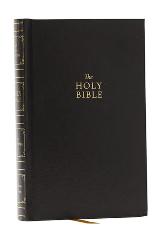 1611 KJV with Apocrypha, Black Leathersoft