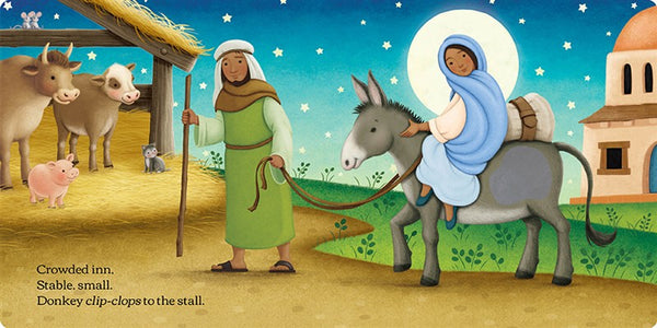 Christmas in the Stable (Touch-and-Feel Board Book)