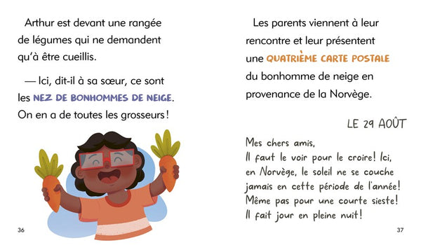 Mais où est passé notre bonhomme de neige?