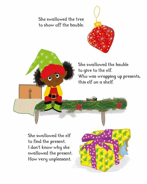 There Was a Young Reindeer Who Swallowed a Present