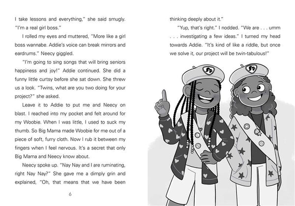 Neecy and Nay Nay and the Glitter Girls (Neecy and Nay Nay #2) (A Little Bee Books Chapter Book Series)