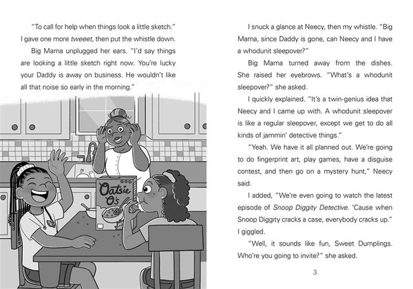 Neecy and Nay Nay and the Mystery Sleepover (Neecy and Nay Nay #4) (A Funny Chapter Book Series About Twin Girls)